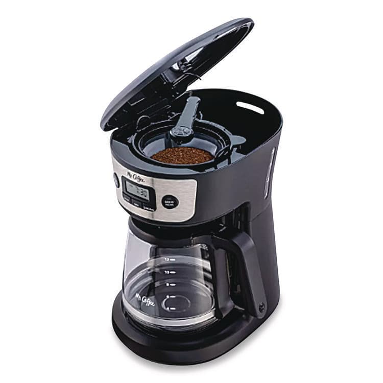 JARDEN CORPORATION 12-Cup Programmable Coffee Maker, Black/Stainless Steel (JAR2176620) thumbnail 2