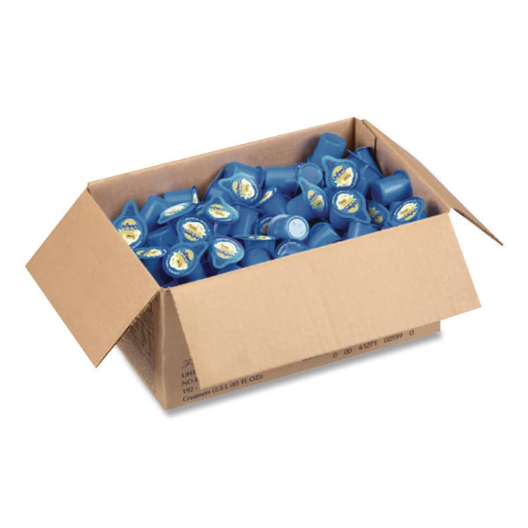 DEAN FOODS Flavored Liquid Non-Dairy Coffee Creamer, French Vanilla, 0.44 oz Mini Cups, 192/Carton (ITD827981)