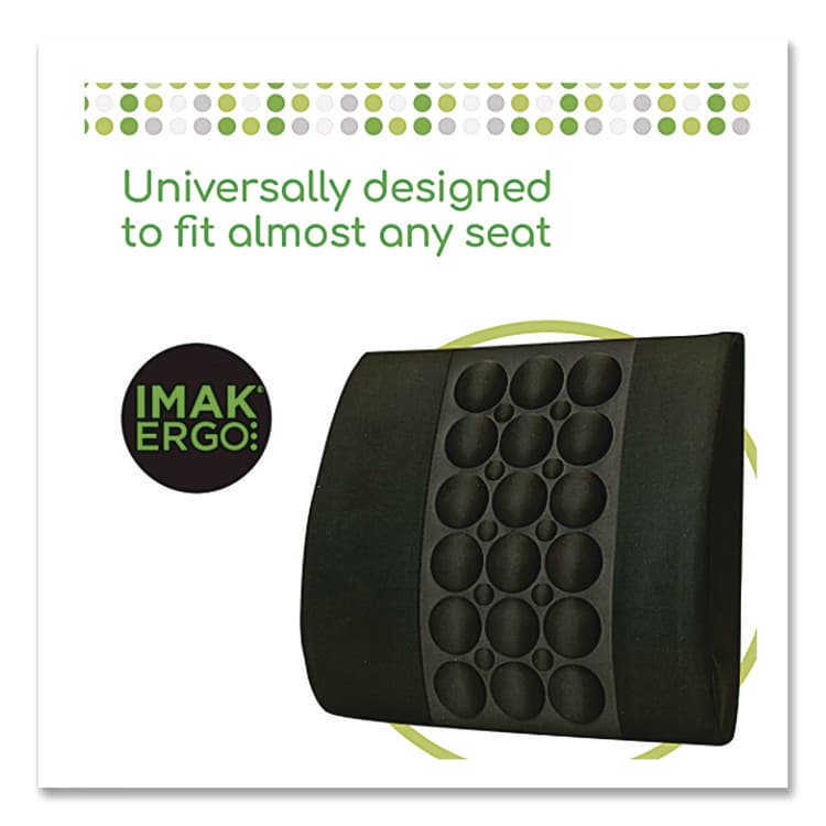 BROWNMED Back Support, 13.5 x 4 x 13.8, Black (IMAA30122) thumbnail 4