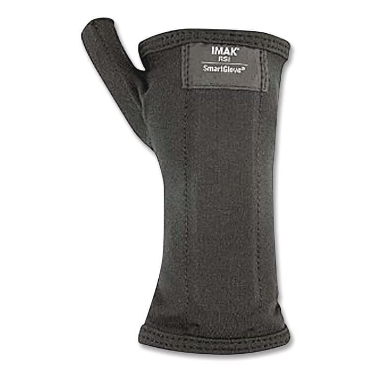BROWNMED SmartGlove Flexible Wrist and Thumb Support Splint, Medium, Fits Left Hand/Right Hand, Black (IMAA20162)