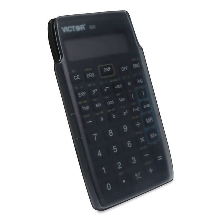 VICTOR TECHNOLOGY LLC 920 Compact Scientific Calculator with Hinged Case, 10-Digit LCD (VCT920) thumbnail 3