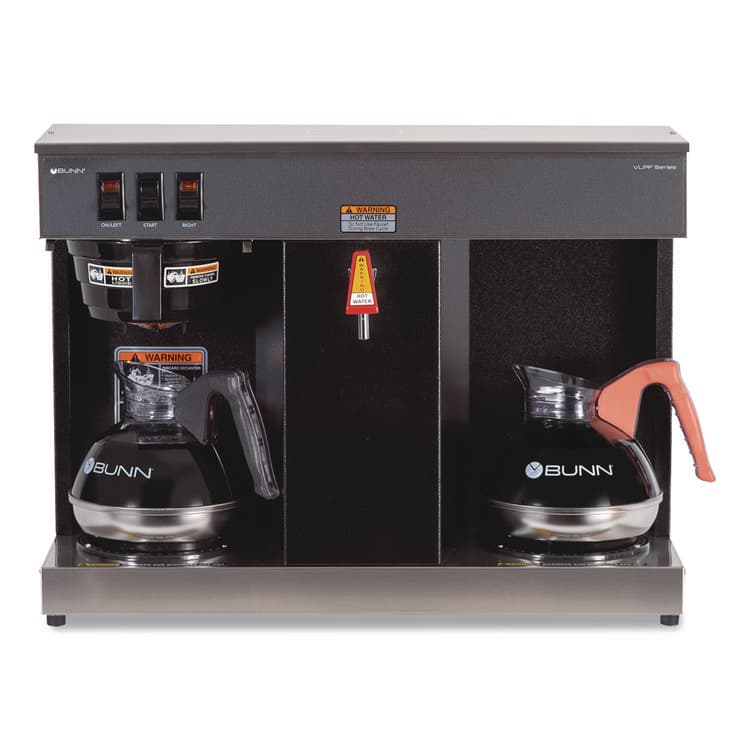 BUNN-O-MATIC VLPF 12-Cup Automatic Coffee Brewer, Gray/Stainless Steel (BUN074000005) thumbnail 3