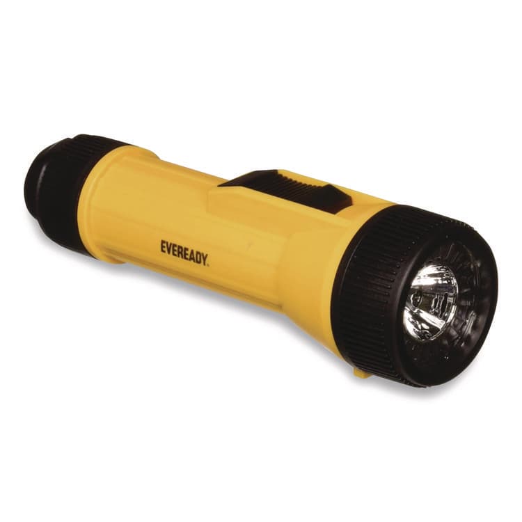 EVEREADY BATTERY LED Industrial Economy Flashlight, 2 D Batteries (Sold Separately), Yellow/Black (EVE1251L) thumbnail 2