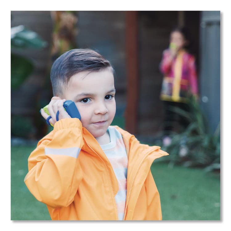 EDUCATIONAL INSIGHTS, My First Walkie Talkies, 2 Radios, 300 ft Range, 8.9 x 7 x 1.2, Multicolor (EII5133) thumbnail 4