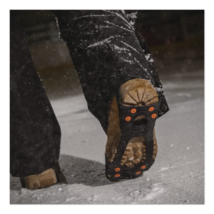 ERGODYNE CORPORATION Trex 6300 One Piece Slip-on Ice Cleats, Medium, Black, Pair (EGO16753) thumbnail 3