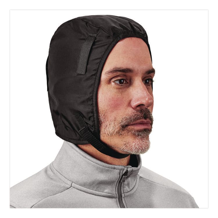 ERGODYNE CORPORATION N-Ferno 6840 2-Layer Poly Regular Winter Liner, Fleece/Polyester, One Size Fits Most, Black (EGO16840) thumbnail 2