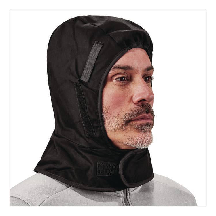ERGODYNE CORPORATION N-Ferno 6852 2-Layer Cotton Shoulder Winter Liner, Cotton/Fleece, One Size Fits Most, Black (EGO16852) thumbnail 2