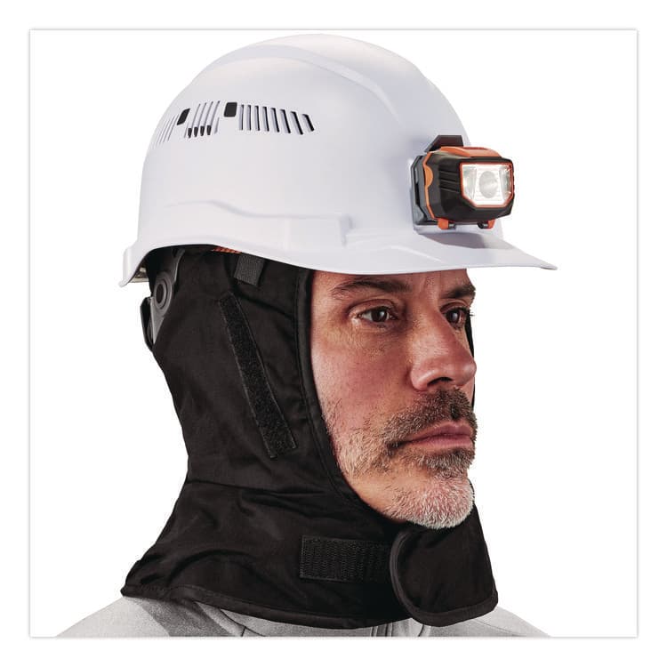 ERGODYNE CORPORATION N-Ferno 6852 2-Layer Cotton Shoulder Winter Liner, Cotton/Fleece, One Size Fits Most, Black (EGO16852) thumbnail 3