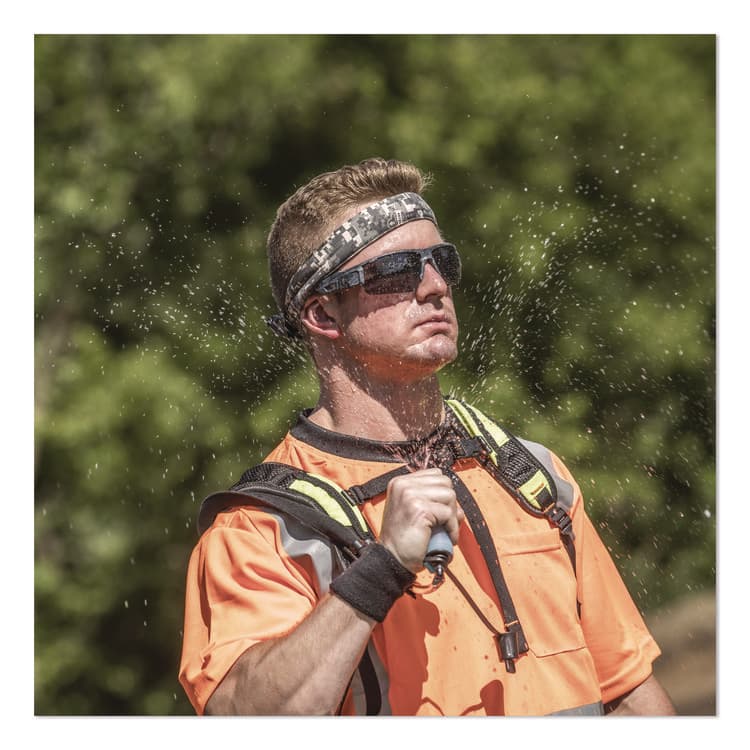 ERGODYNE CORPORATION Chill-Its 6700/6705 Bandana/Headband, One Size Fits All, Camo (EGO12304) thumbnail 4