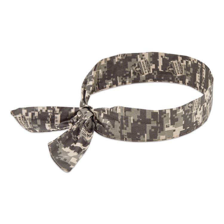 ERGODYNE CORPORATION Chill-Its 6700/6705 Bandana/Headband, One Size Fits All, Camo (EGO12304)