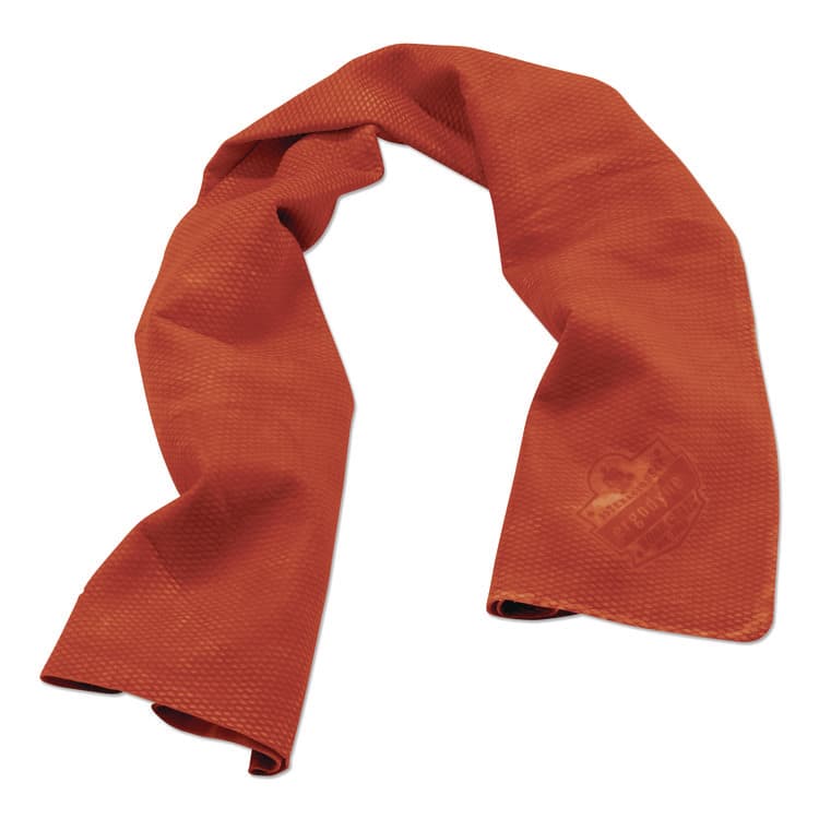 ERGODYNE CORPORATION Chill-Its 6602 Evaporative PVA Cooling Towel, 29.5 x 13, One Size Fits Most, PVA, Orange (EGO12441)