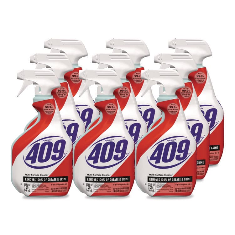 CLOROX SALES CO. Multi-Surface Cleaner Spray, Original Scent, 32 oz Spray Bottle, 9/Carton (CLO31220CT)