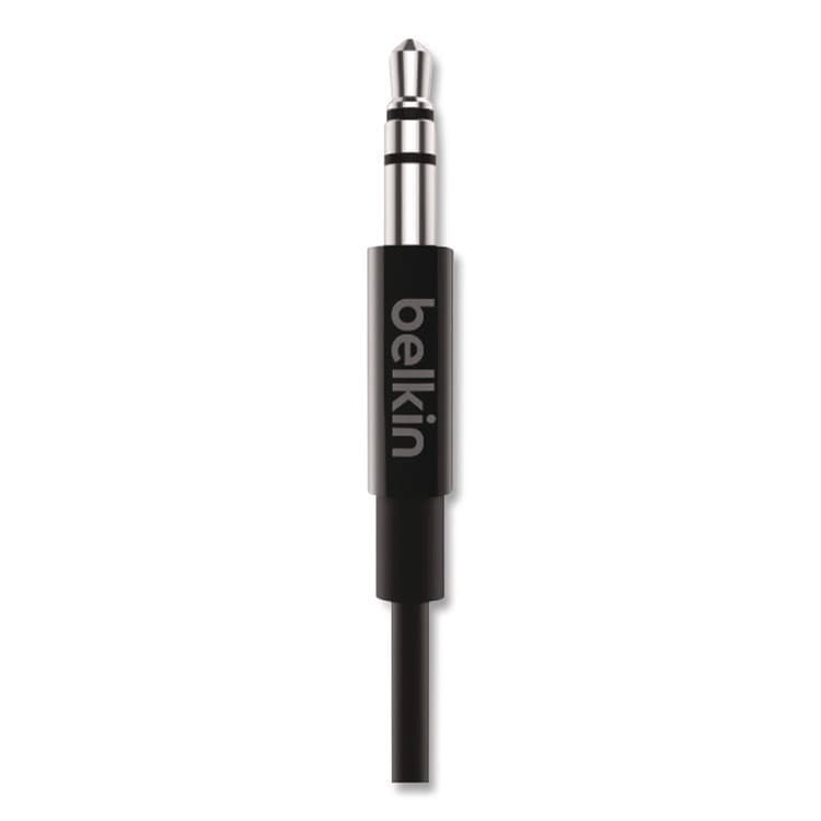 BELKIN COMPONENTS RockStar 3.5mm Audio Cable with USB-C Connector, 3 ft, Black (BLKF7U079BT03BL) thumbnail 2