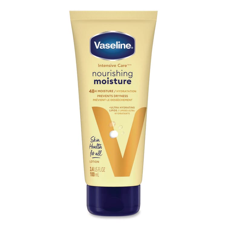 UNILEVER Intensive Care Nourishing Moisture Body Lotion, 3.4 oz Squeeze Tube (UNI04448EA)