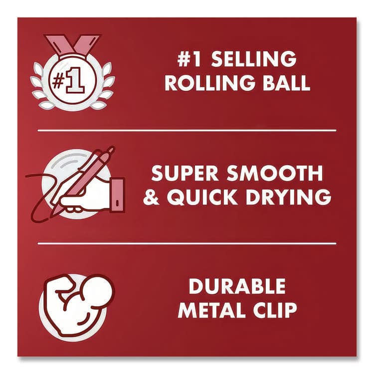 PILOT CORP. OF AMERICA Precise Grip Rollerball Pen, Stick, Extra-Fine 0.5 mm, Assorted Ink and Barrel Colors, 7/Pack (PIL28864) thumbnail 3