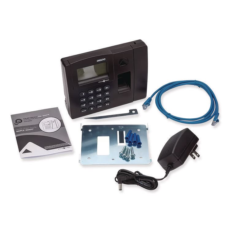 PYRAMID TECHNOLOGIES, . TimeTrax Elite Biometric Time Clock, 50 Employees, Black (PTITTELITEEK) thumbnail 4