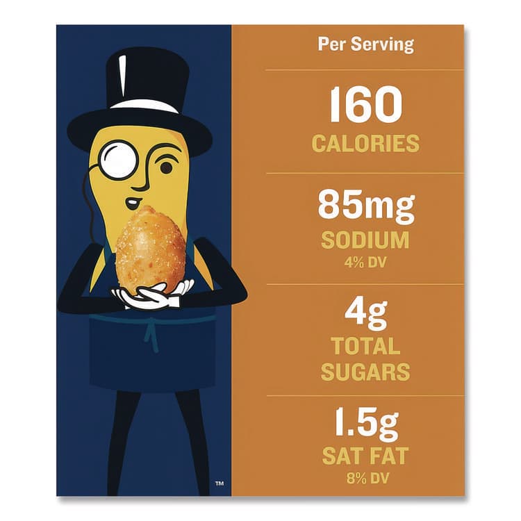 KRAFT FOODS, Honey Roasted Peanuts, 2.5 oz Tube, 15/Box (PTN01652) thumbnail 3