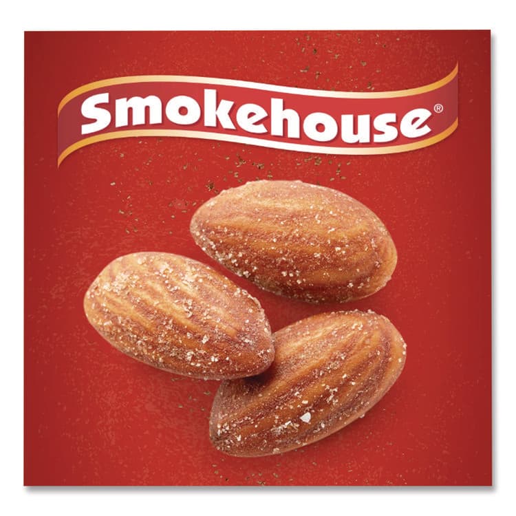 BLUE DIAMOND GROWERS Smokehouse Flavored Almonds, 4 oz Bag, 12 Bags/Box (DFDBLU09918) thumbnail 4