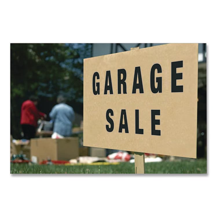 CONSOLIDATED STAMP Peel-and-Stick Indoor/Outdoor Letters, Numbers and Symbols, 2" Tall, Black Characters, 133 Pieces (CSC098139) thumbnail 3