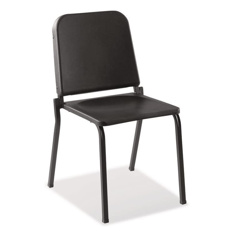 NATIONAL PUBLIC SEATING 8200 Series Melody Music Chair, Supports Up to 300 lbs, 17.5" Seat Height, Black Seat, Black Back, Black Base, 2/Pack (NPS82102) thumbnail 2