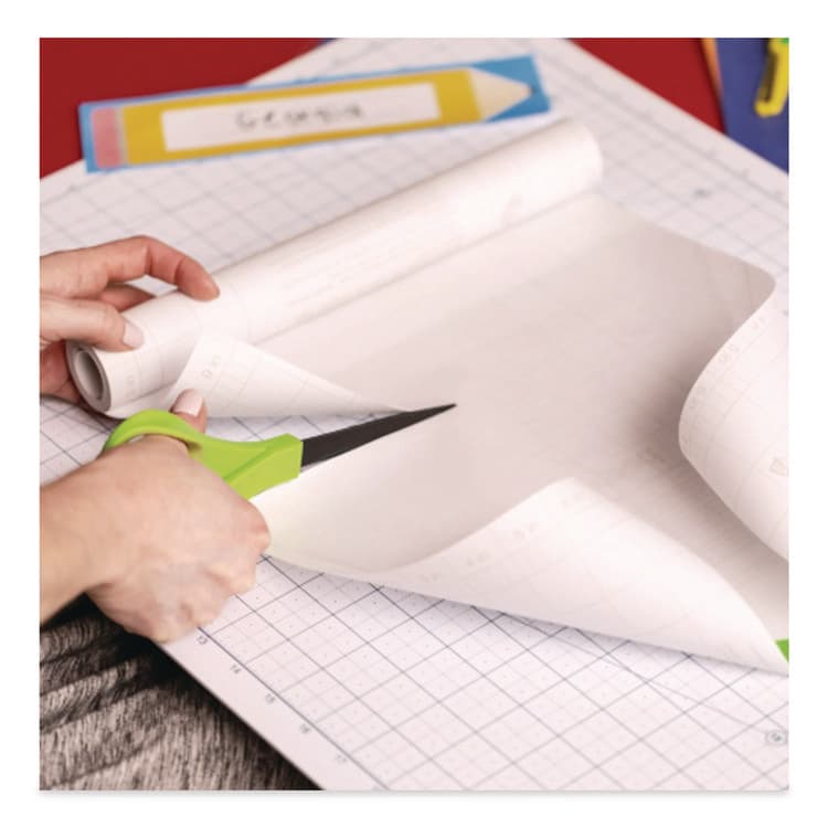 SHURTAPE TECHNOLOGIES Peel-and-Stick Clear Laminate Roll, 5.91 mil, 18" x 8 yd, Matte Clear (DUC22220) thumbnail 4