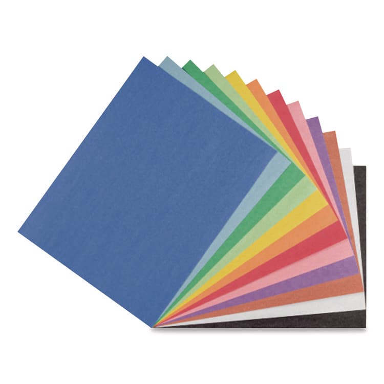 DIXON TICONDEROGA CO. Construction Paper, 9 x 12, Assorted Colors, 264/Pack (DIXP1000032) thumbnail 3