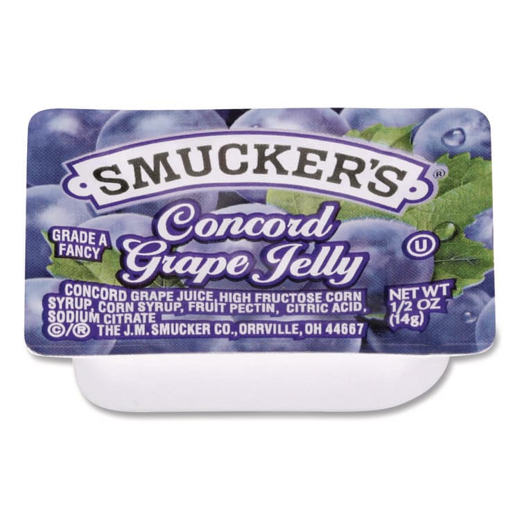J.M. SMUCKER CO. Jelly/Jam Plastic Portion Control Cups, Grape, 0.5 oz Cup, 200/Carton (SMU00764) thumbnail 3