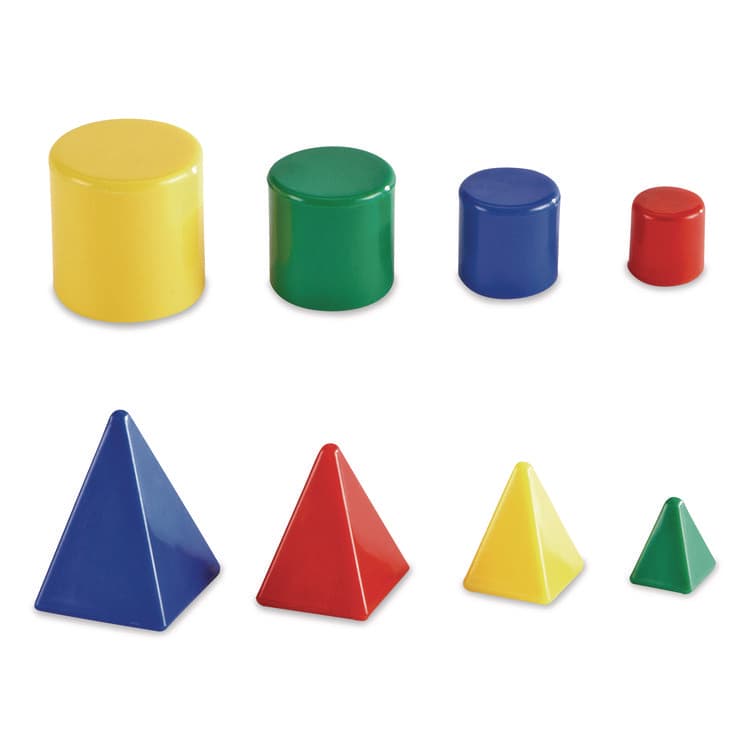 LEARNING RESOURCES Mini GeoSolids, Grades K to 5, 32 Pieces (LRNLER0913) thumbnail 3