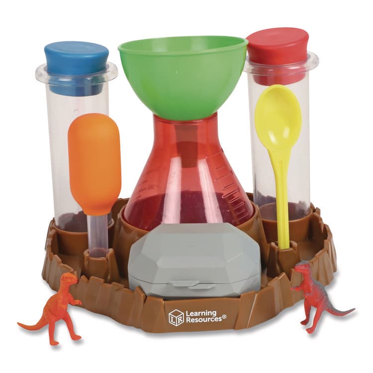 LEARNING RESOURCES Fizzy Volcano Preschool Science Lab, Grades Pre-K to 2, 13 Pieces (LRNLER2895) thumbnail 3