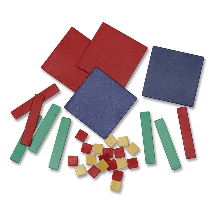 LEARNING RESOURCES Algebra Tiles Class Set, Grades 7 to 9, 32 Pieces/Set, 30 Sets (LRNLER7547) thumbnail 2