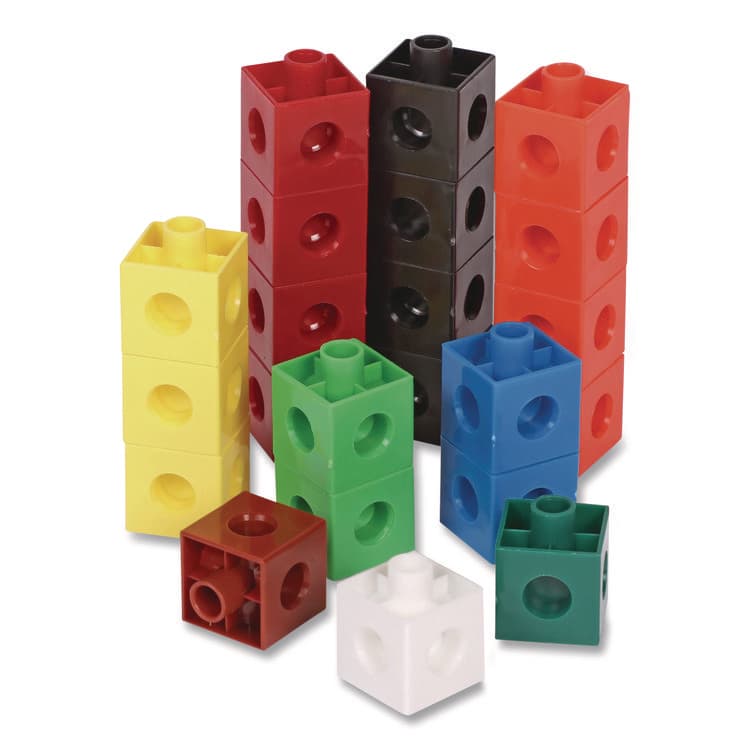 LEARNING RESOURCES Snap Cubes, Grades K to 2, 1,000 Pieces (LRNLER7586)