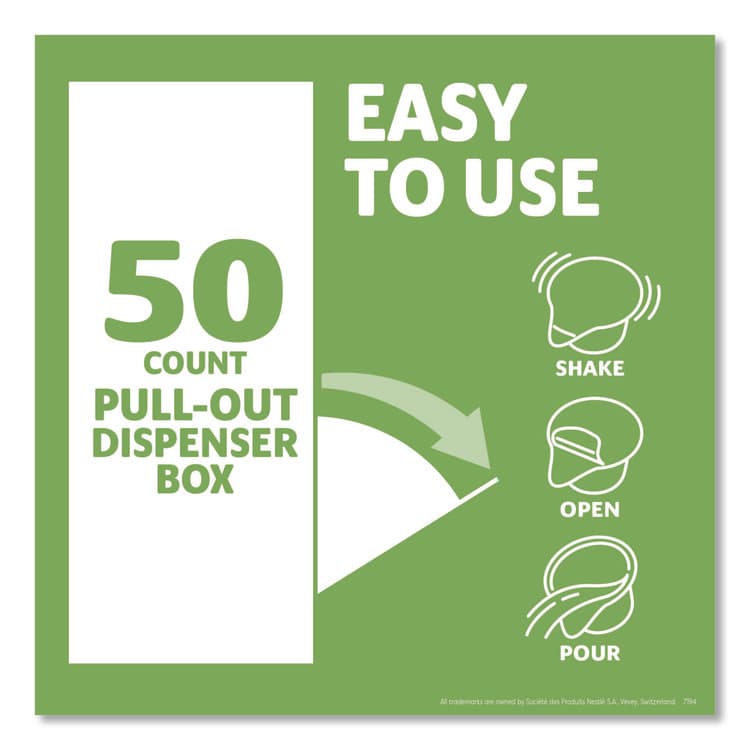 NESTLE Liquid Coffee Creamer, Irish Cream, 0.38 oz Mini Cups, 50/Box, 4 Boxes/Carton (NES35112CT) thumbnail 4