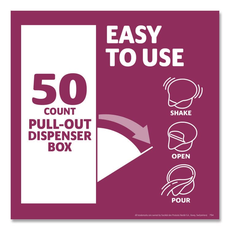 NESTLE Liquid Coffee Creamer, Salted Caramel Chocolate, 0.38 oz Mini Cups, 50/Box, 4 Boxes/Carton (NES77197CT) thumbnail 4