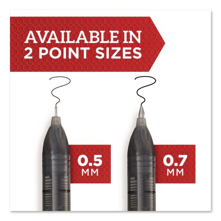 SANFORD Professional Design Rollerball Pen, Stick, Fine 0.5 mm, Assorted Ink and Barrel Colors, 4/Pack (SAN2093224) thumbnail 2