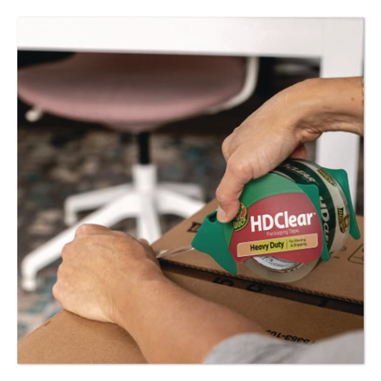 SHURTAPE TECHNOLOGIES Heavy-Duty Carton Packaging Tape, 3" Core, 1.88" x 54.6 yds, Clear (DUCSC55CLEAR) thumbnail 4