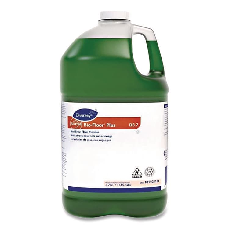 DIVERSEY Suma Bio-Floor Cleaner, Unscented, Liquid, 1 gal, 4/Carton (DVO93163905) thumbnail 2