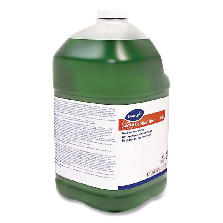 DIVERSEY Suma Bio-Floor Cleaner, Unscented, Liquid, 1 gal, 4/Carton (DVO93163905) thumbnail 3