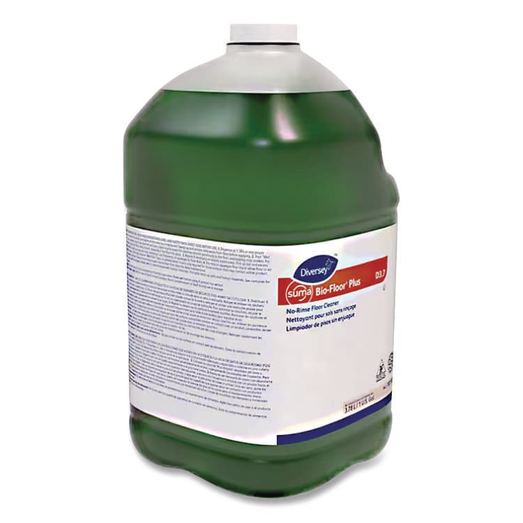 DIVERSEY Suma Bio-Floor Cleaner, Unscented, Liquid, 1 gal, 4/Carton (DVO93163905) thumbnail 4