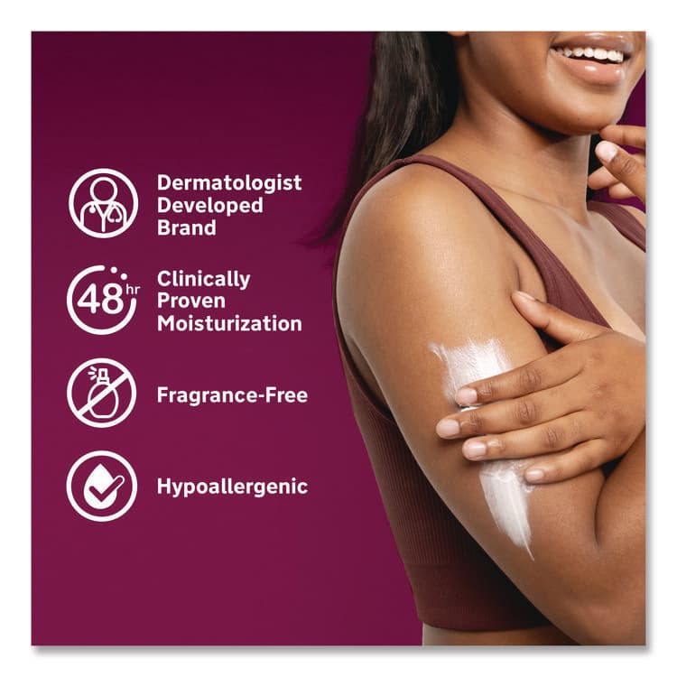 JOHNSON & JOHNSON Advanced Therapy Moisturizing Hand/Body Lotion, 16 oz Pump Bottle (PFI48322EA) thumbnail 4