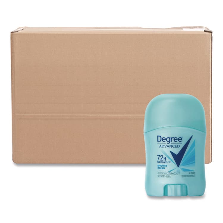 UNILEVER Women Invisible Solid Anti-Perspirant/Deodorant, Shower Clean Scent, 0.5 oz Stick, 36/Carton (DVOCB564300)