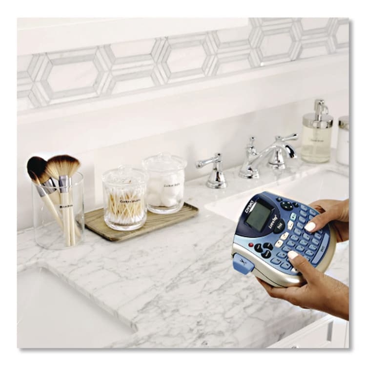 DYMO LetraTag Plastic Label Tape Cassette, 0.5" x 13 ft, Clear (DYM16952) thumbnail 4