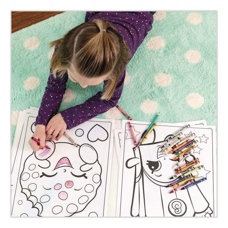 BINNEY & SMITH / CRAYOLA Classic Color Cello Pack Party Favor Crayons, Regular Size, 0.31" x 3.63", 4 Assorted Colors, 4/Pack, 360 Packs/Carton (CYO520083) thumbnail 3