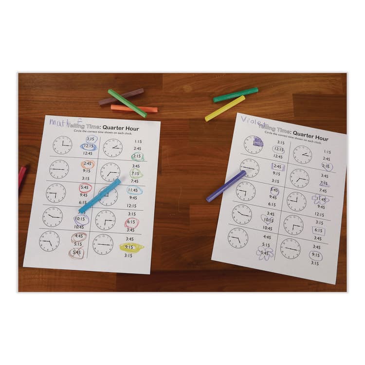 BINNEY & SMITH / CRAYOLA Color Sticks Classpack Set, 9.7 mm, Assorted Lead and Barrel Colors, 120/Pack (CYO688120) thumbnail 3