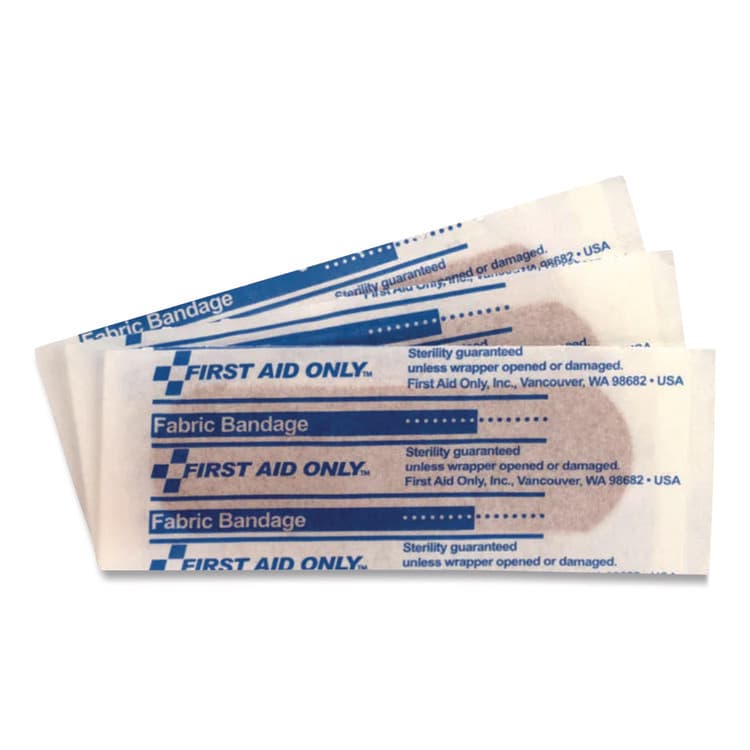 FIRST AID ONLY, . Fabric Adhesive Bandages, 1 x 3, 16/Box (FAO1008) thumbnail 3