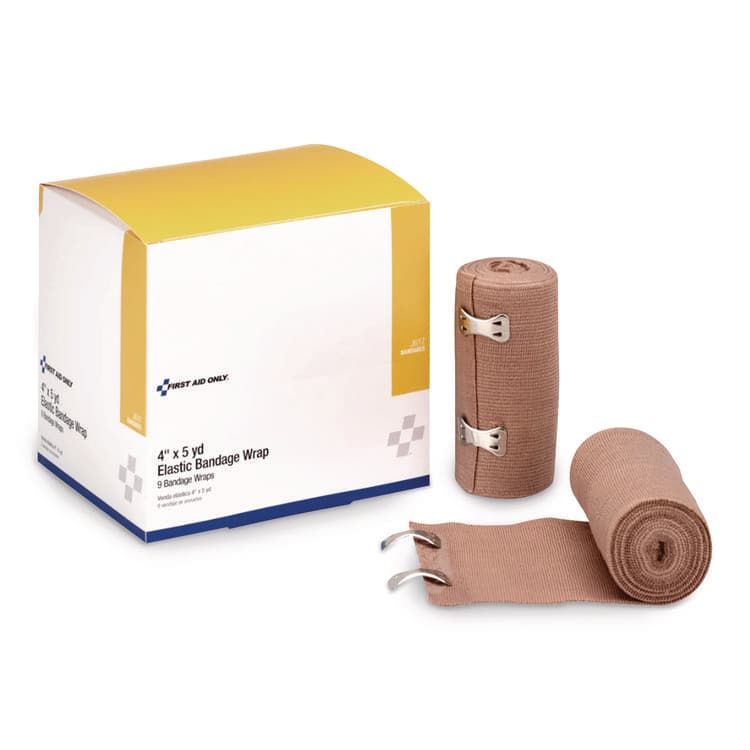 FIRST AID ONLY, . Reusable Elastic Bandage Wrap, 4" x 15 ft, 9/Box (FAO5903) thumbnail 4
