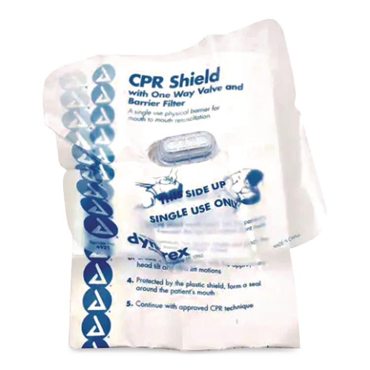FIRST AID ONLY, . CPR Face Shield with Elastic Ear Bands, Fits Adults and Children (FAO730009) thumbnail 4