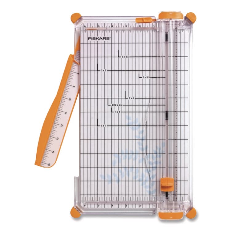 FISKARS MANUFACTURING CORP SureCut Deluxe Paper Trimmer, 10 Sheets, 12" Cut Length, Plastic Base, 9 x 15 (FSK1775901001) thumbnail 2