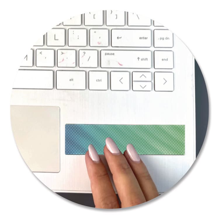 THE PENCIL GRIP Bumpy Gradient Zen Strips, Ages 6 and Up, Assorted Colors, 4/Pack (TPG854) thumbnail 4