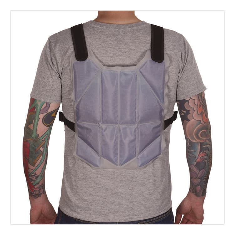 TENACIOUS HOLDINGS, . Chill-Its 6210 Phase Change Cooling Ice Vest, Nylon/Phase Change, One Size Fits Most, Blue (EGO12222) thumbnail 4