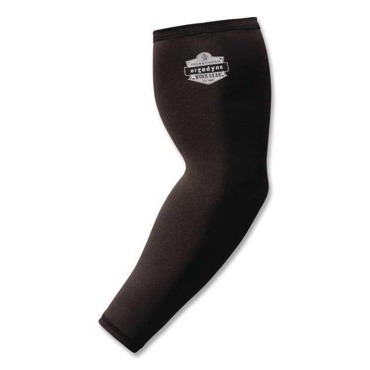 TENACIOUS HOLDINGS, . Chill-Its 6691 Cooling Arm Sleeves with Box-Handling Grip, Polyester/Spandex, X-Large, Black, Pair (EGO12389)